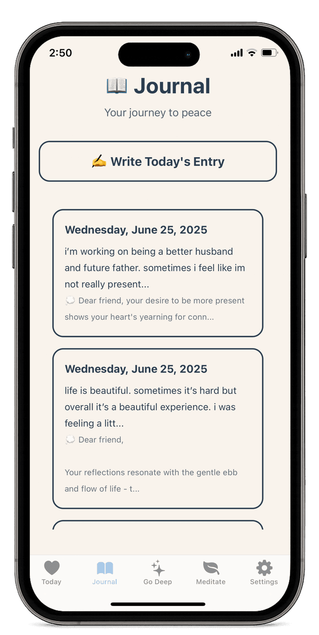 AI Journal screenshot 1