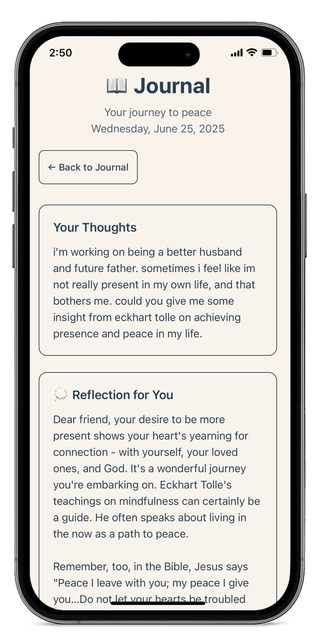 AI Journal screenshot 2